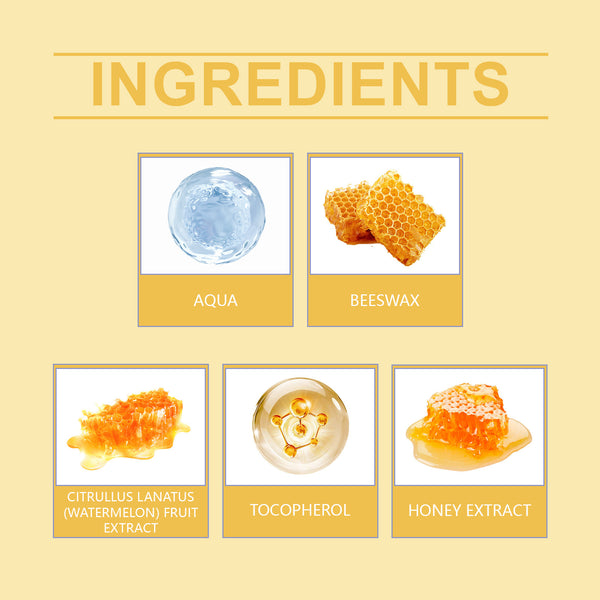 Hoygi Propolis Lip Mask, Fade Lip Lines, Anti-Crack Lip Balm Moisturizing Lip Care Lip Mask